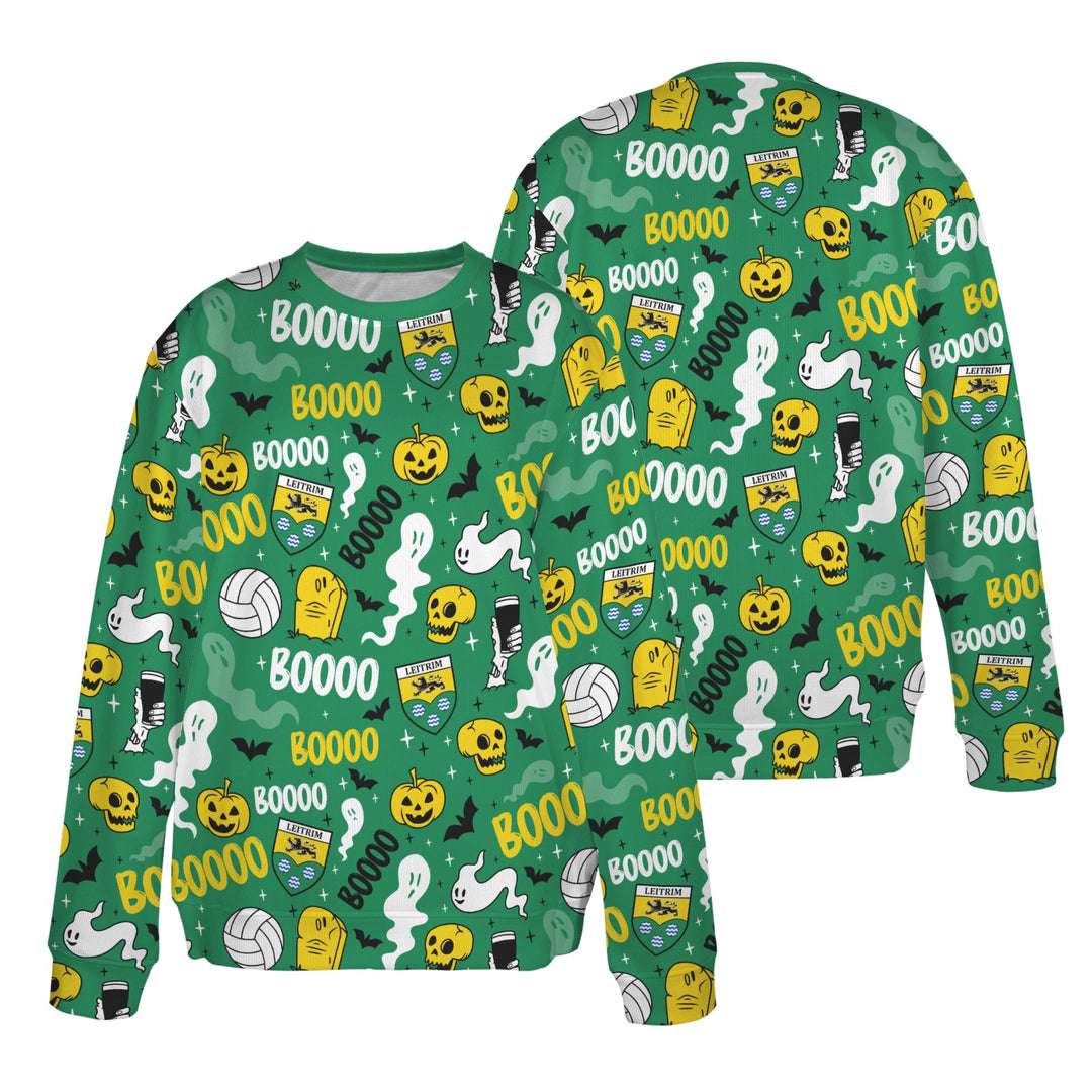 County Leitrim Ghostly Halloween Sweater
