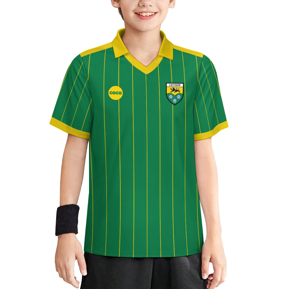 County Leitrim Retro Jersey Home Edition - Kids