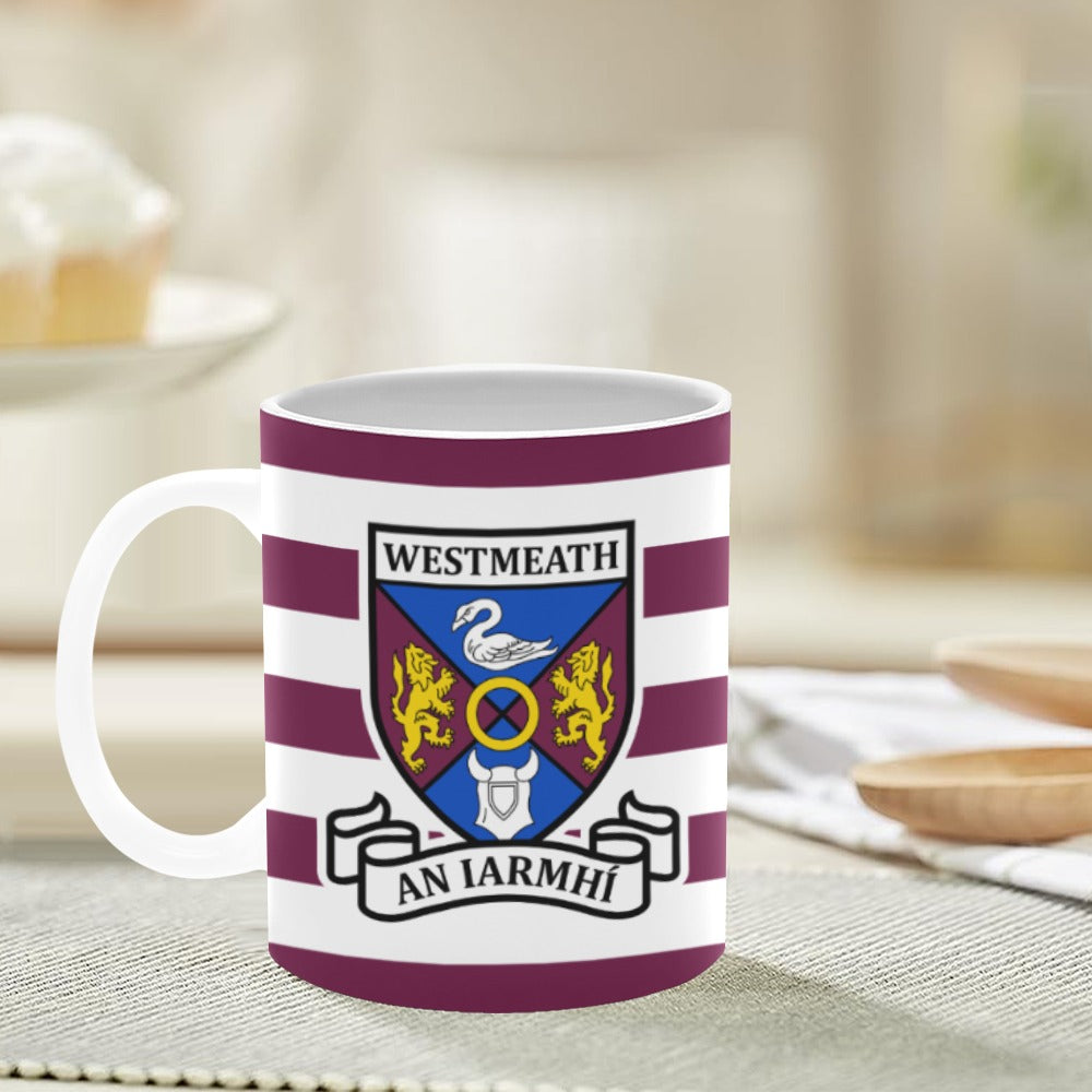 County Westmeath Retro Stripes Mug