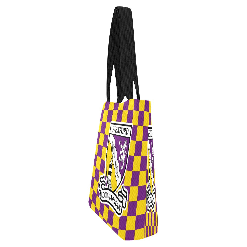 County Wexford Chequered Canvas Tote Bag Set