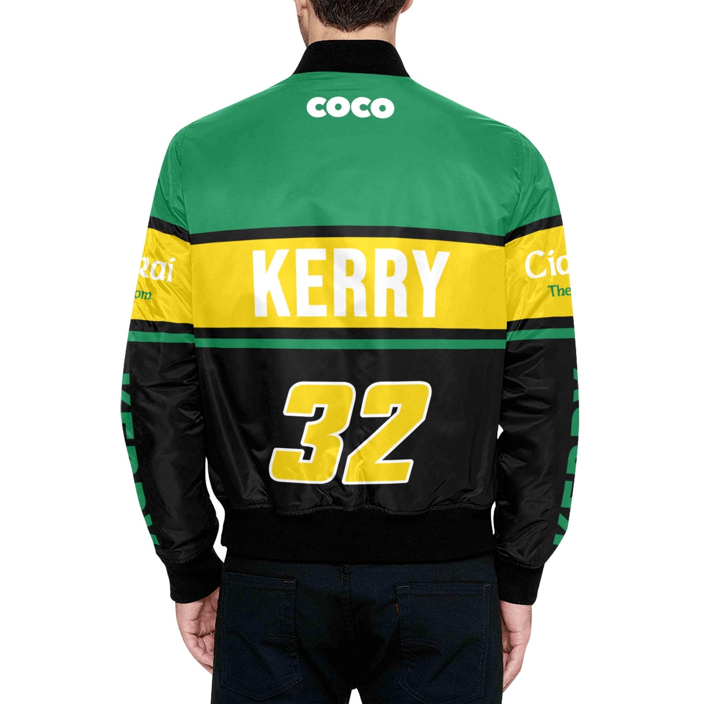 County Kerry Vintage Quilted Bomber Jacket