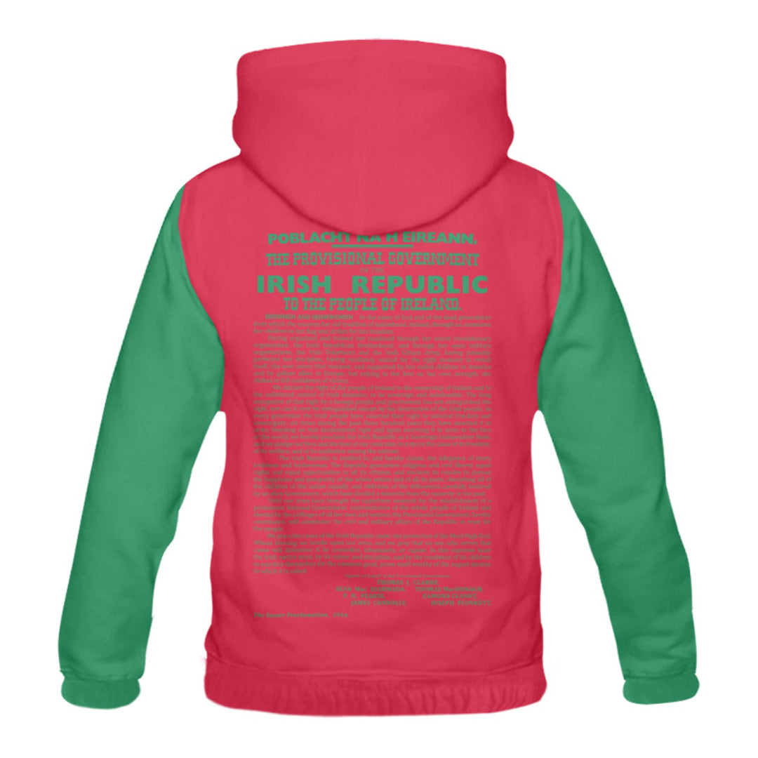 County Mayo 1916 Proclamation Hoodie - Adults