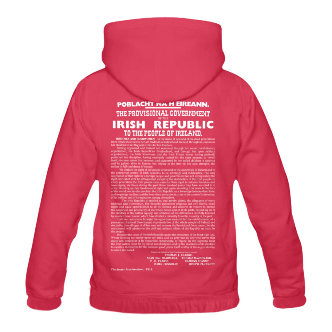 County Louth 1916 Proclamation Hoodie - Adults