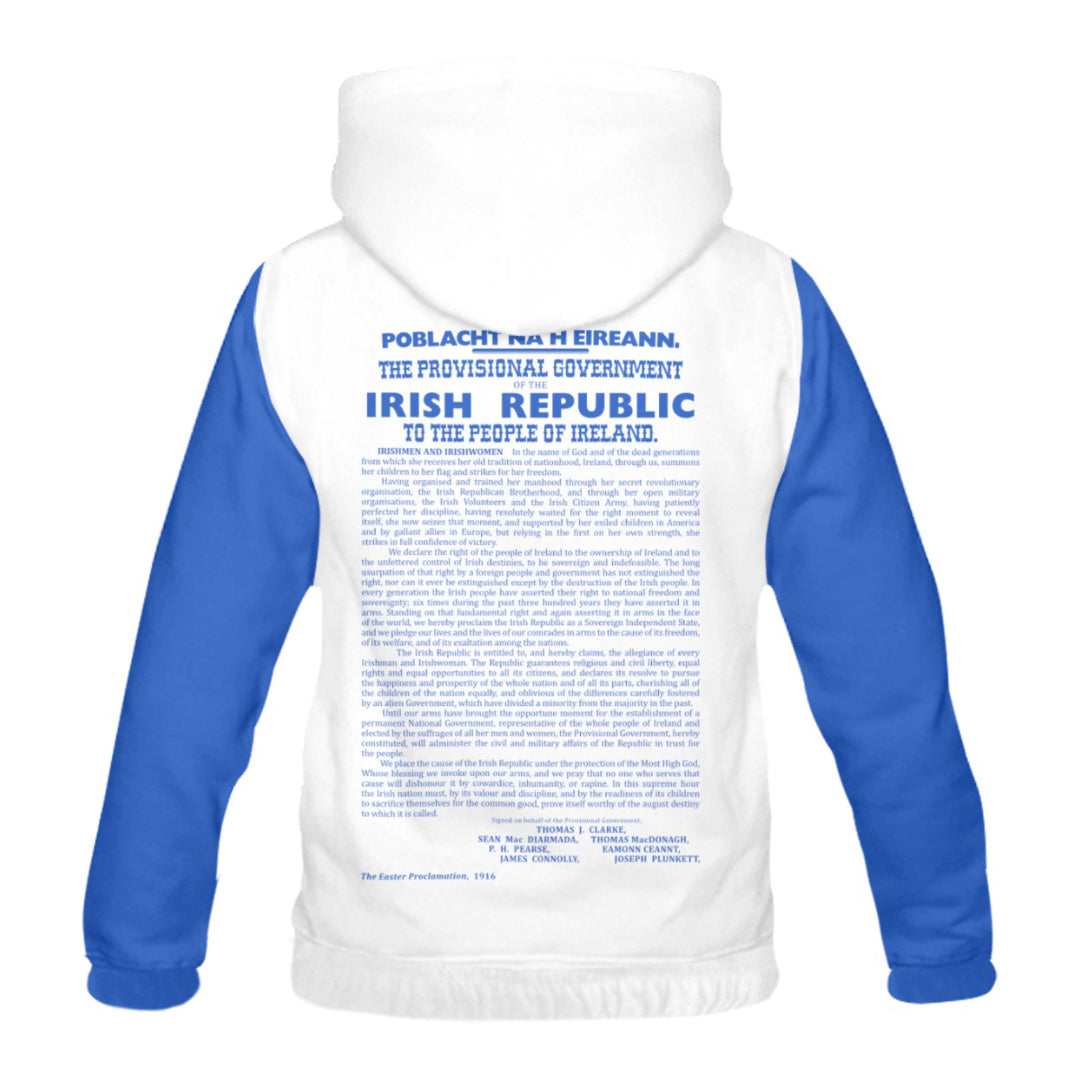 County Monaghan 1916 Proclamation Hoodie - Adults