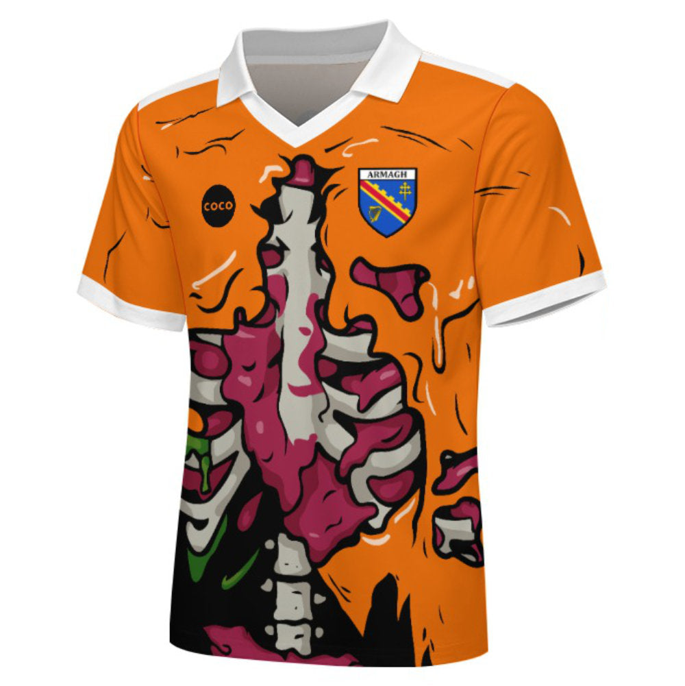 County Armagh Spooky Halloween Jersey - Kids Age 13-14