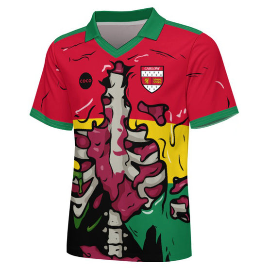 County Carlow Spooky Halloween Jersey - Kids Age 13-14