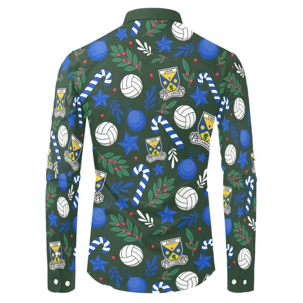 County Cavan Christmas Button Up Shirt