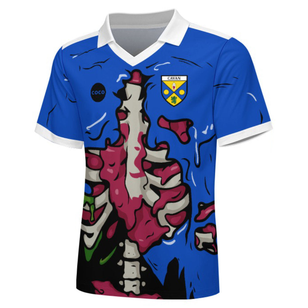 County Cavan Spooky Halloween Jersey - Kids Age 13-14