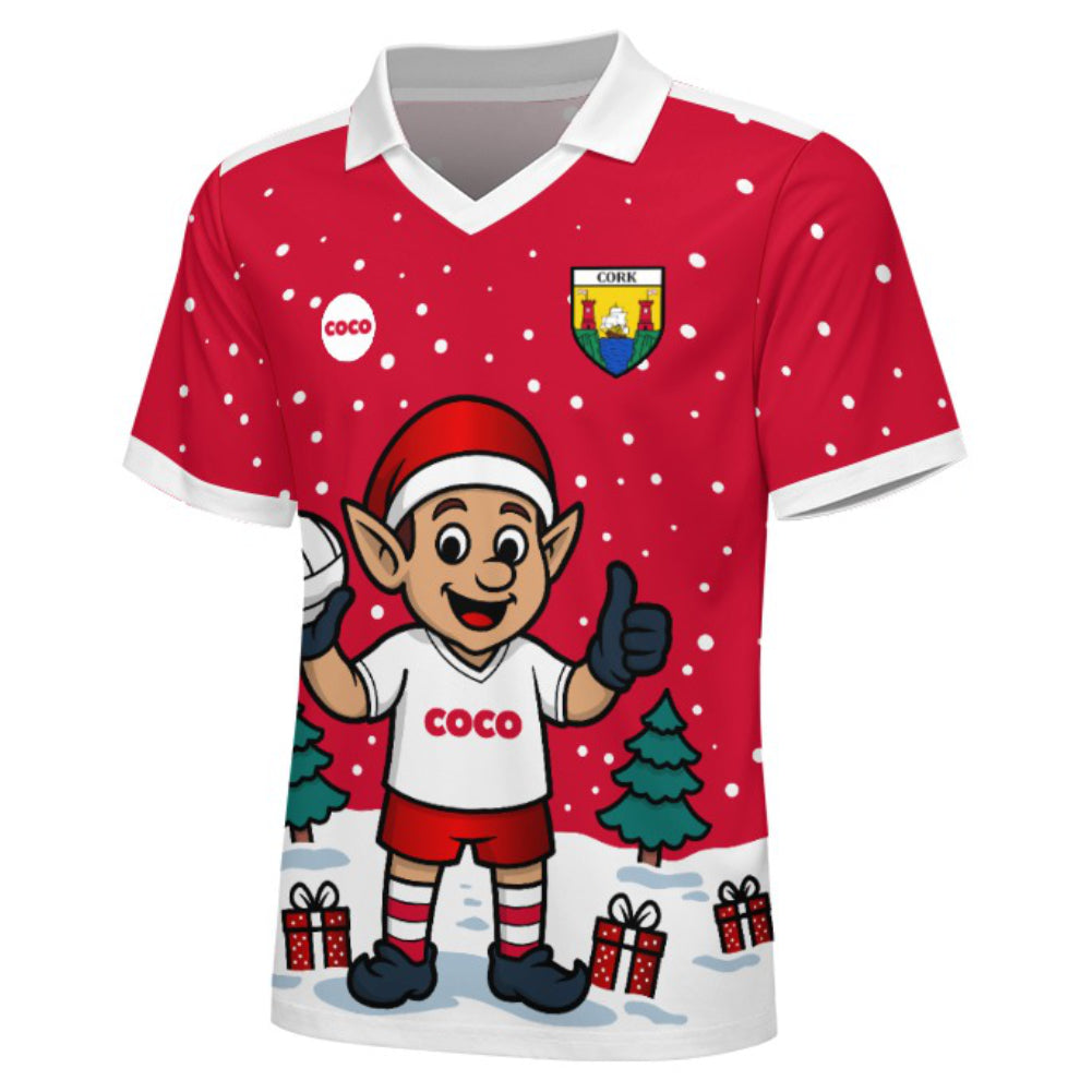 County Cork Christmas Jersey - Kids Elf