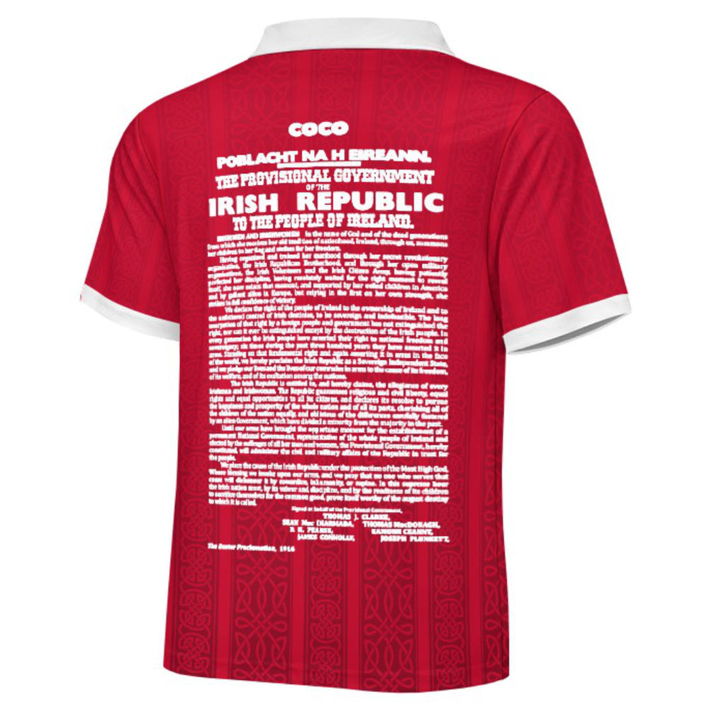 County Derry 1916 Proclamation Jersey - Kids