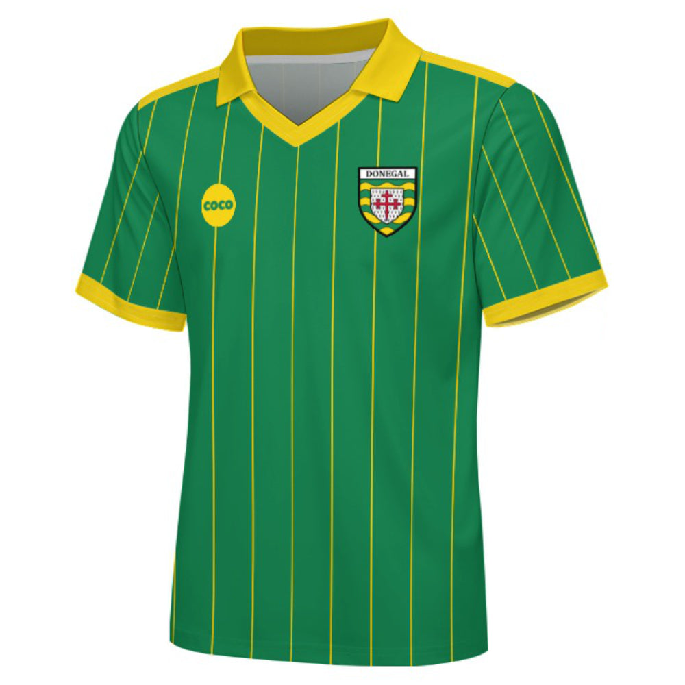 County Donegal Retro Jersey Home Edition - Kids Age 13-14