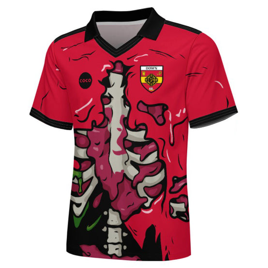 County Down Spooky Halloween Jersey - Kids Age 13-14