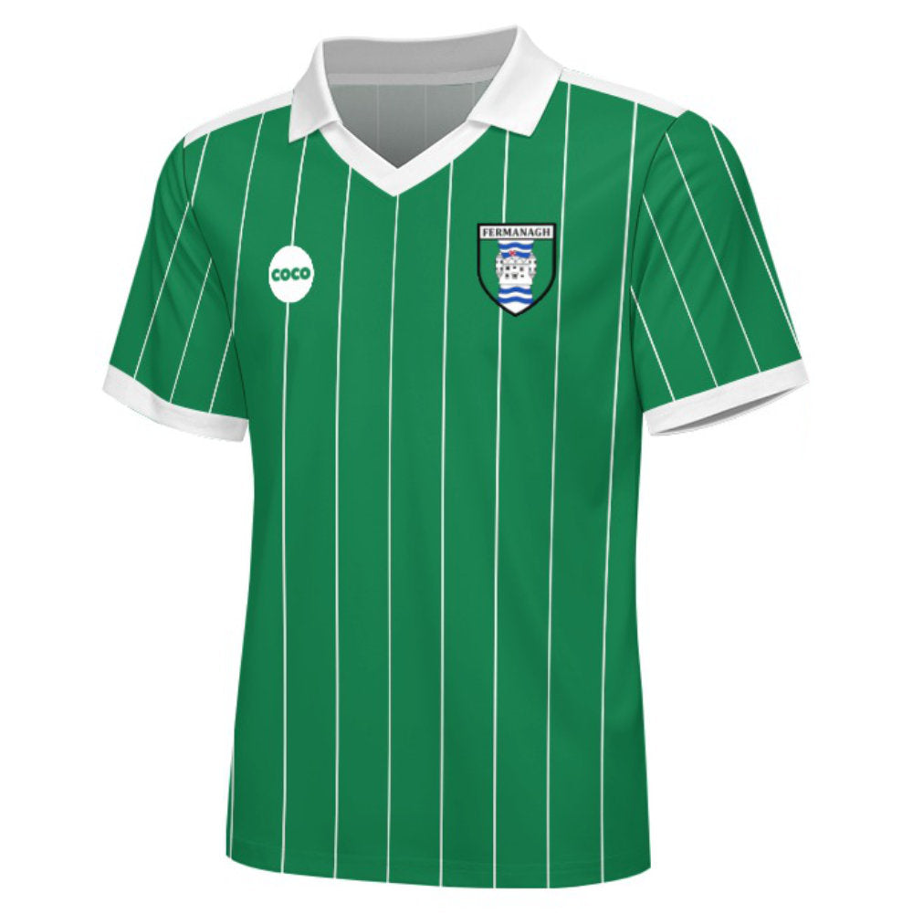 County Fermanagh Retro Jersey Home Edition - Kids Age 13-14