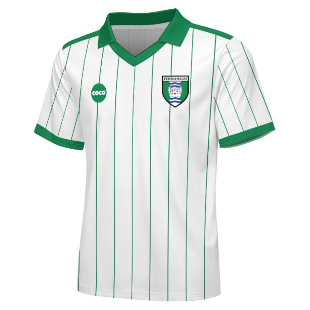 County Fermanagh Retro Jersey Away Edition - Kids Age 13-14