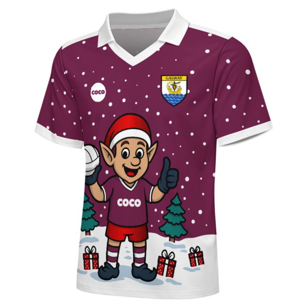 County Galway Christmas Jersey - Adults Elf