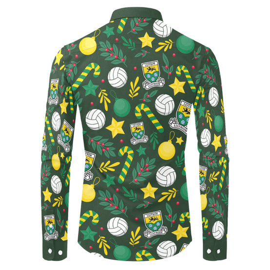 County Leitrim Christmas Button Up Shirt
