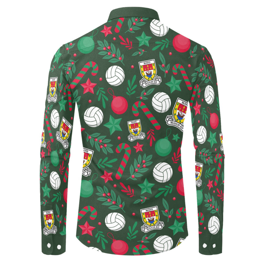 County Mayo Christmas Button Up Shirt
