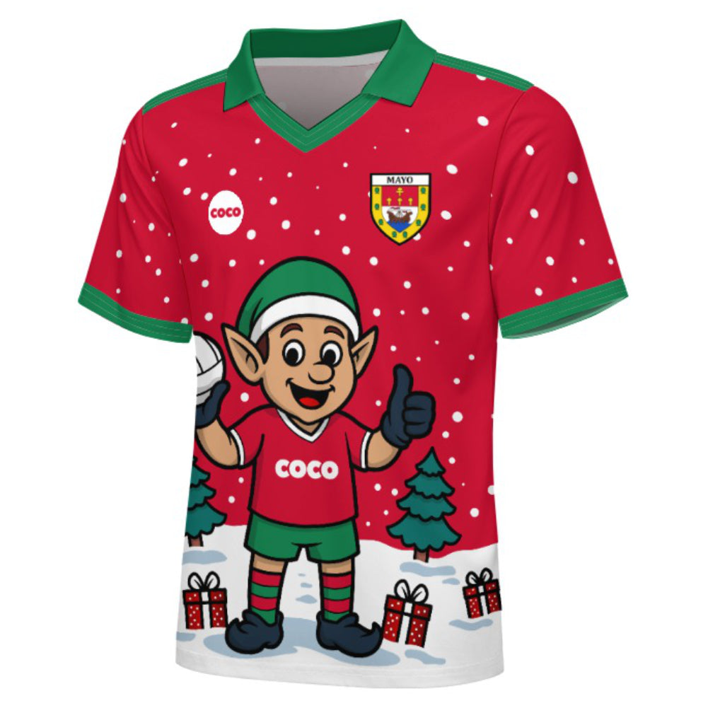County Mayo Christmas Jersey - Kids Elf