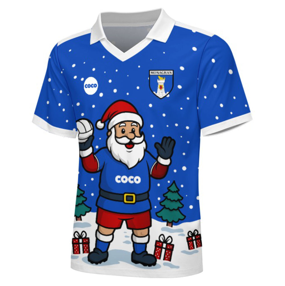 County Monaghan Christmas Jersey - Kids Santa