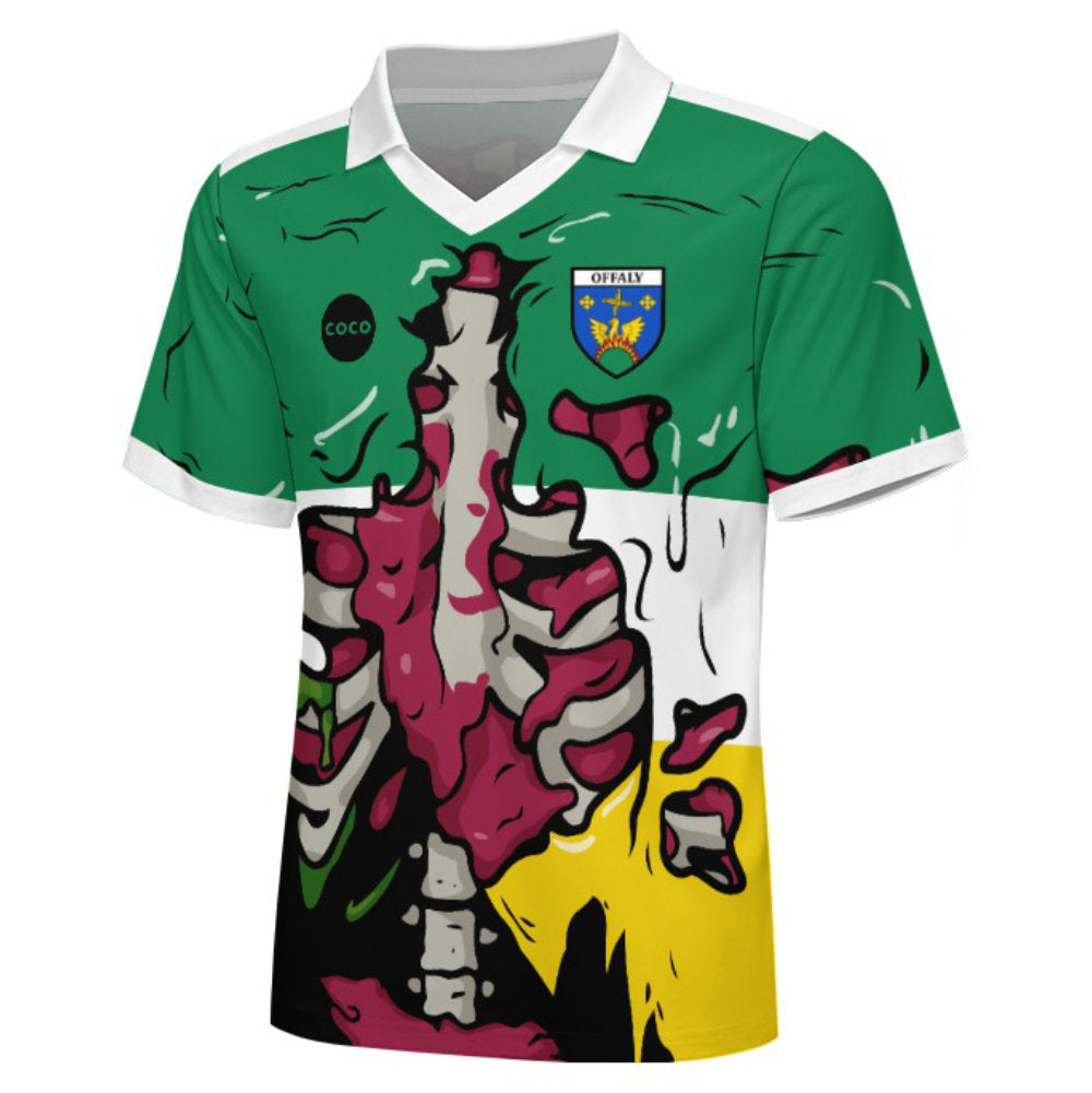County Offaly Spooky Halloween Jersey - Adults