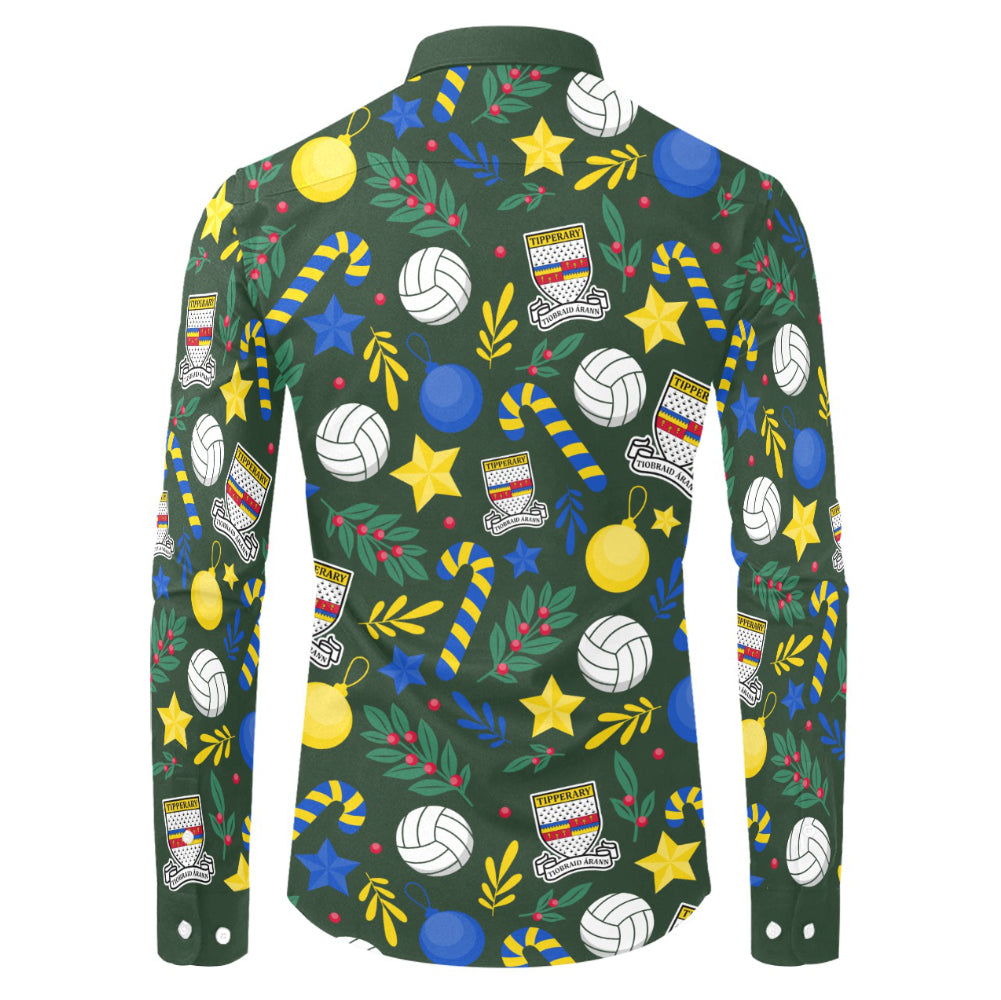 County Tipperary Christmas Button Up Shirt