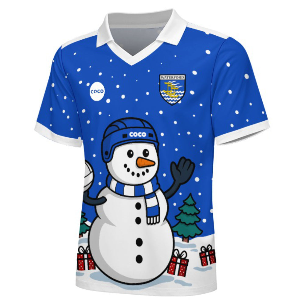 County Waterford Christmas Jersey - Kids Snowman