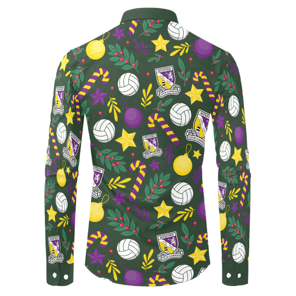County Wexford Christmas Button Up Shirt