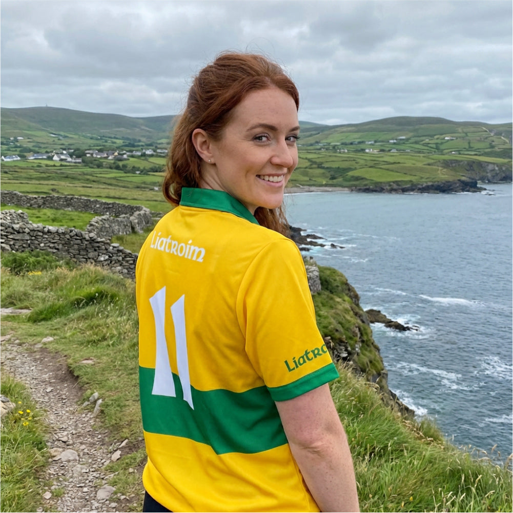 County Leitrim Retro Jersey Away