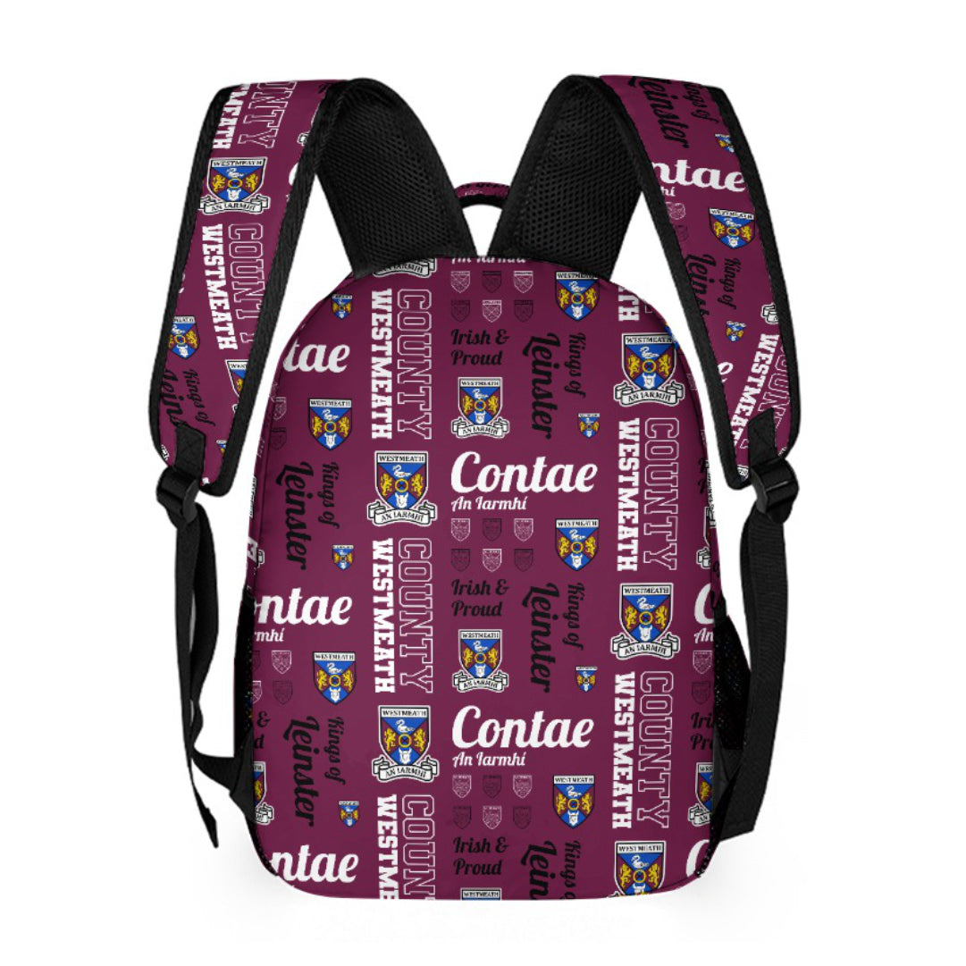 County Westmeath Backpack, Lunch Bag & Pencil Case Set