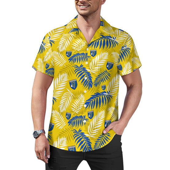County Roscommon Hawaiian Button Up Shirt - Adults