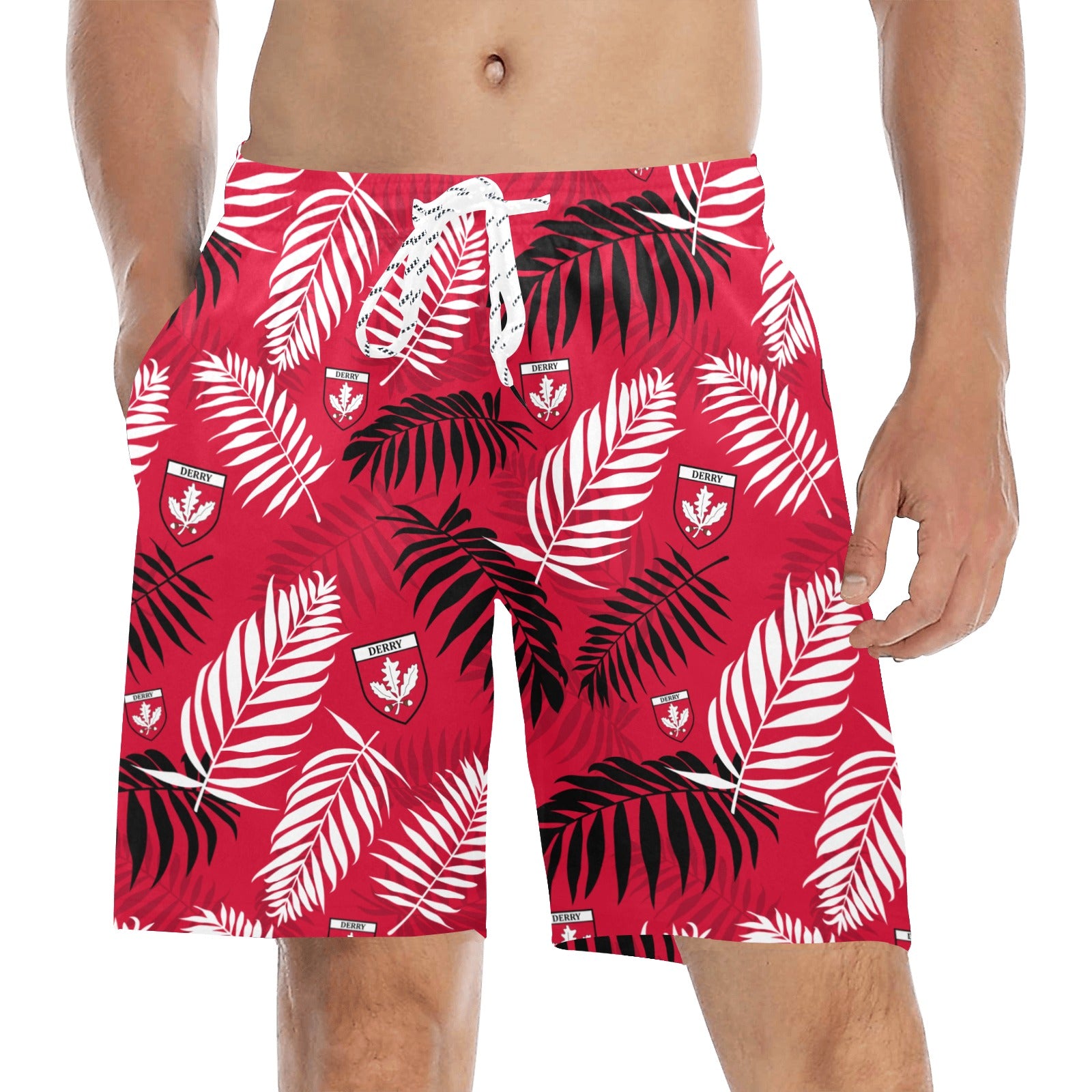 County Derry Hawaiian Beach Shorts
