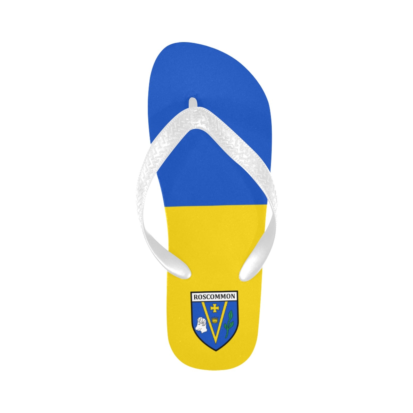 County Roscommon Classic Crest Flip Flops
