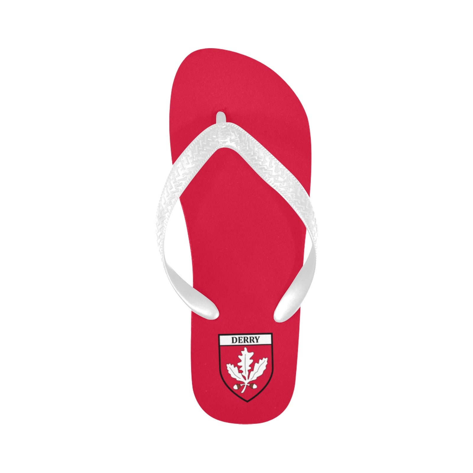 County Derry Classic Crest Flip Flops