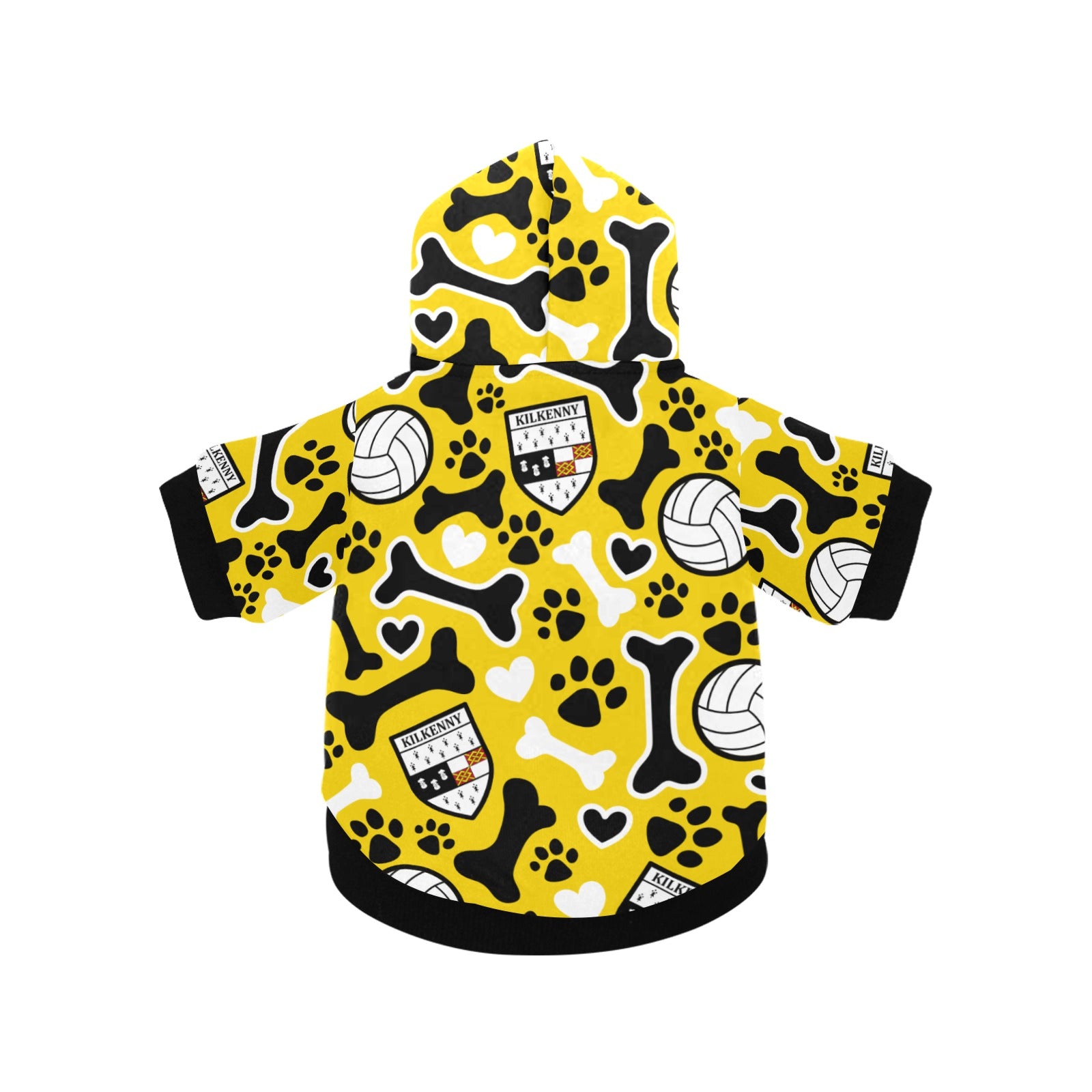County Kilkenny Pooch Pattern Pet Hoodie