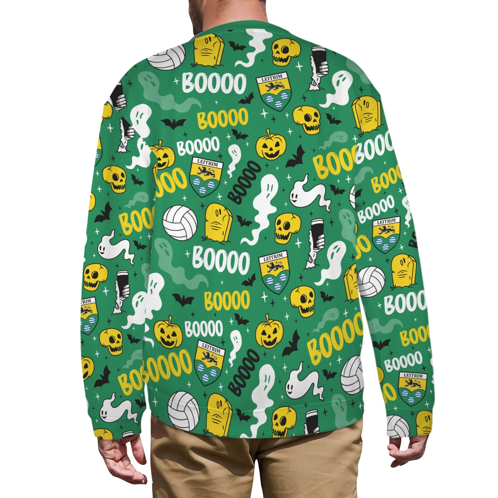 County Leitrim Ghostly Halloween Sweater