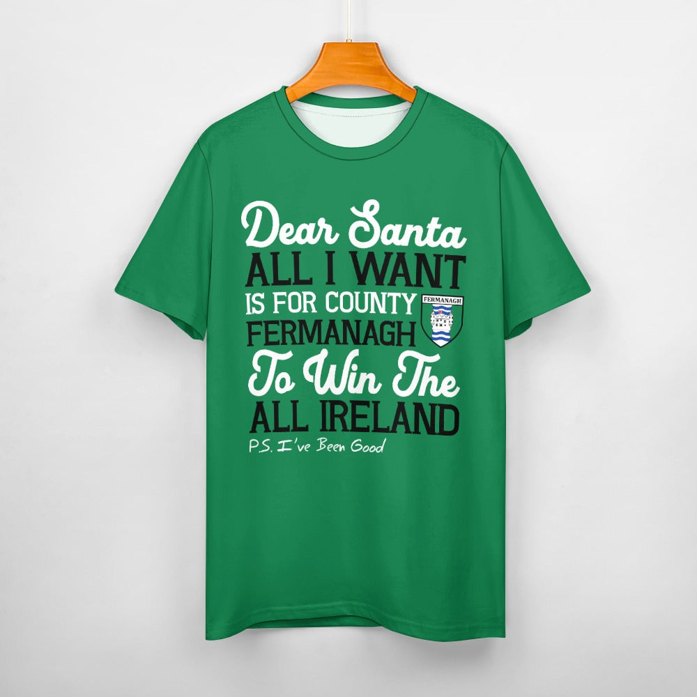 County Fermanagh Dear Santa T-Shirt