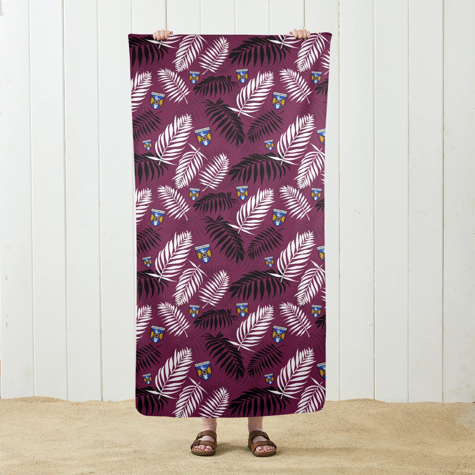 County Westmeath Hawaiian Beach Towel