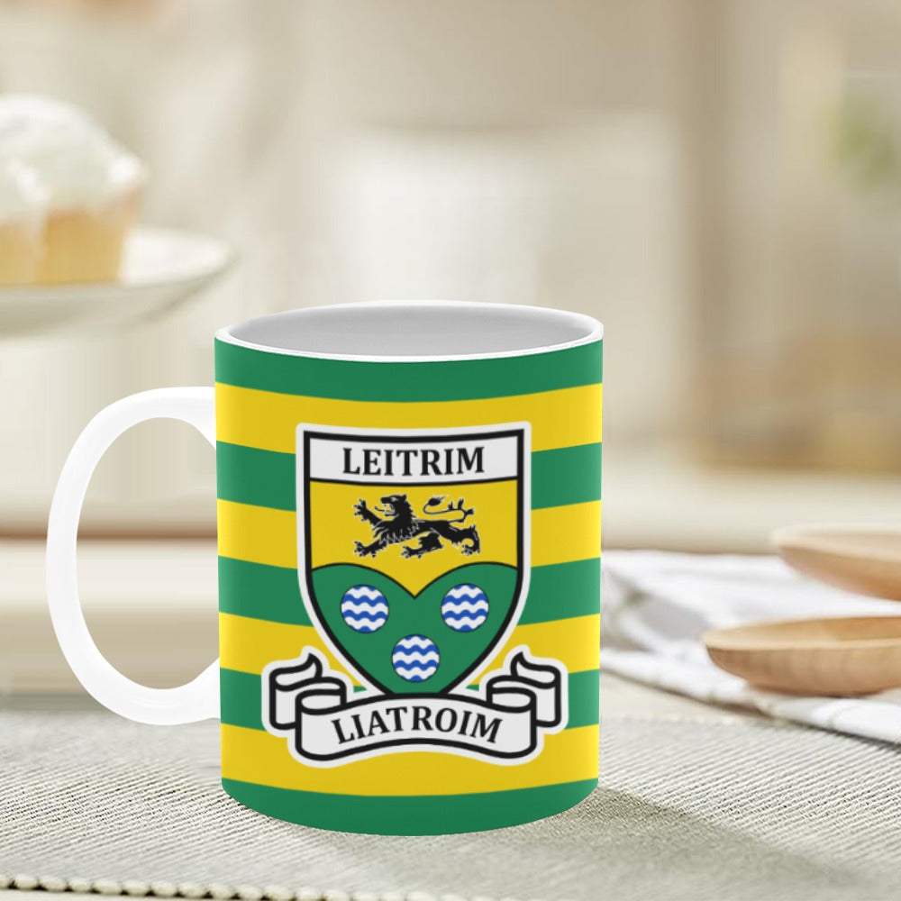 County Leitrim Retro Stripes Mug