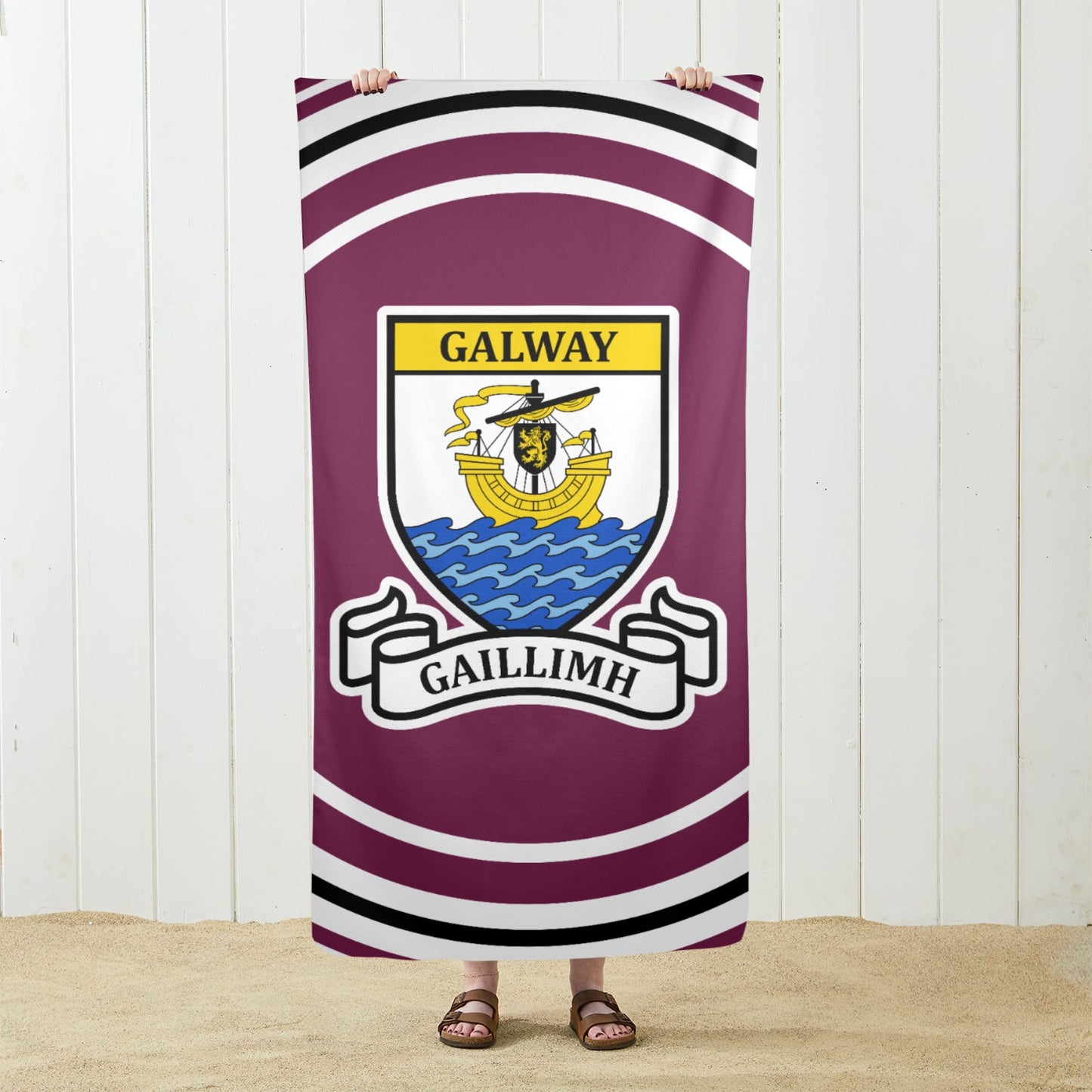 County Galway Pulse Beach Towel