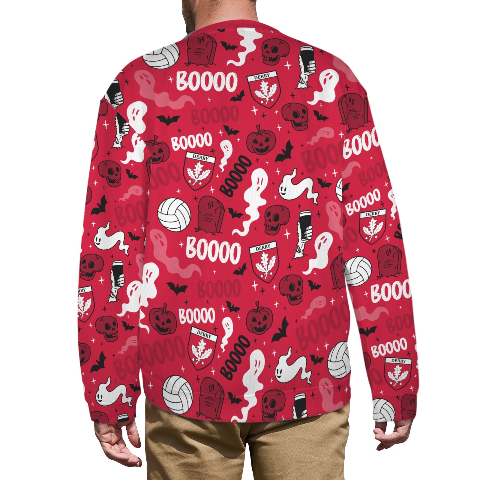 County Derry Ghostly Halloween Sweater