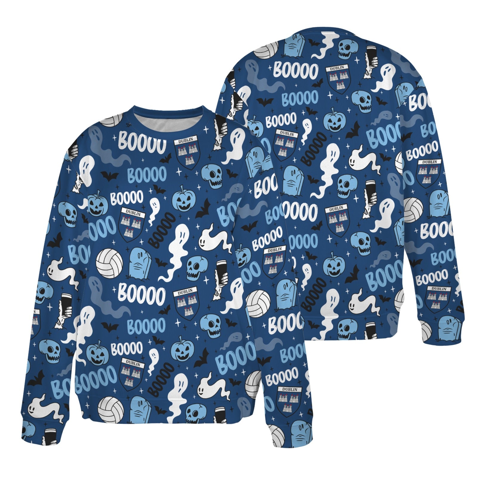 County Dublin Ghostly Halloween Sweater