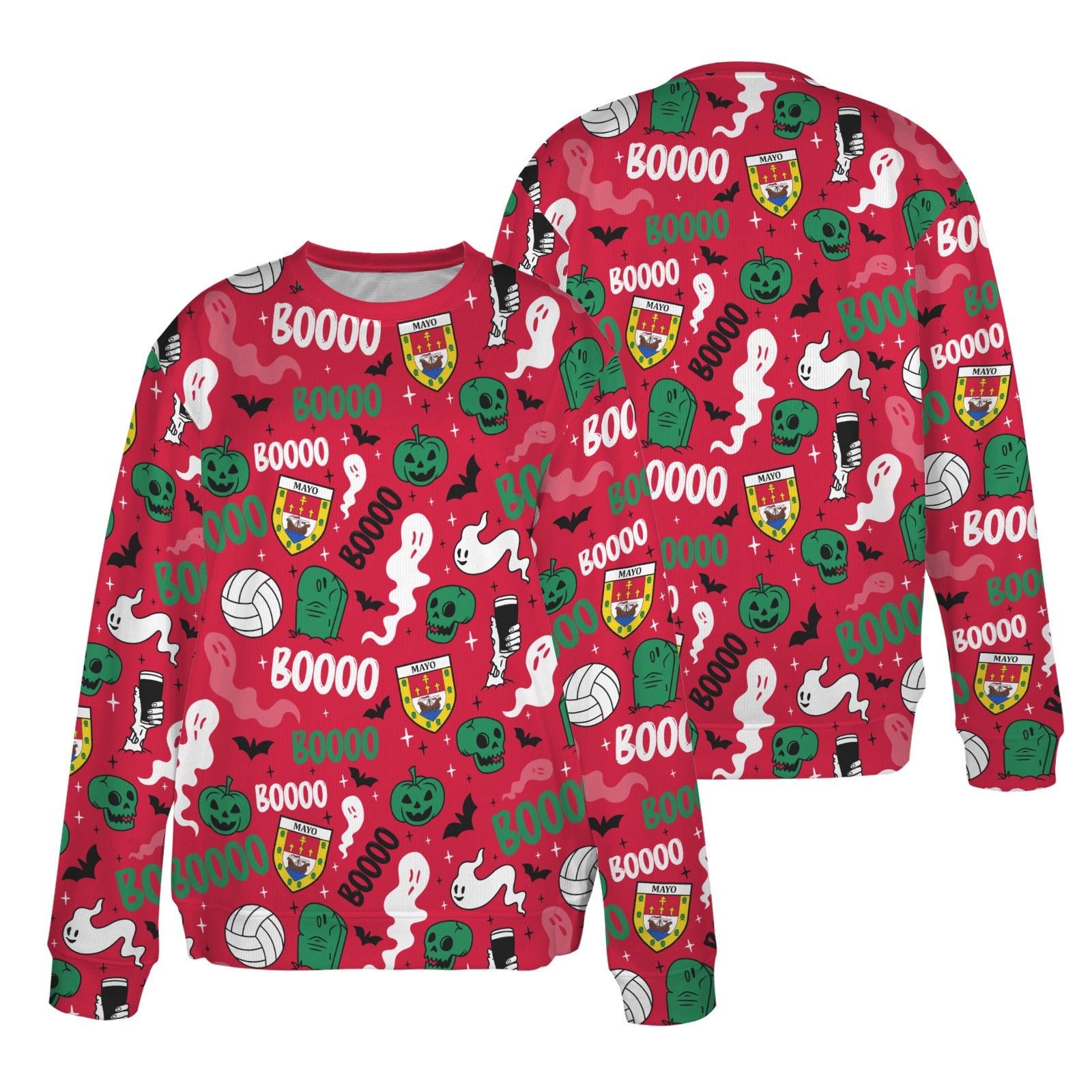 County Mayo Ghostly Halloween Sweater