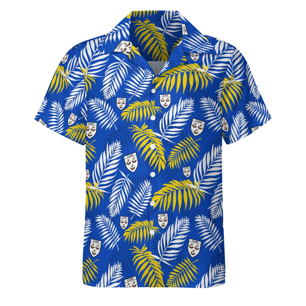 County Clare Hawaiian Button Up Shirt - Adults 4XL