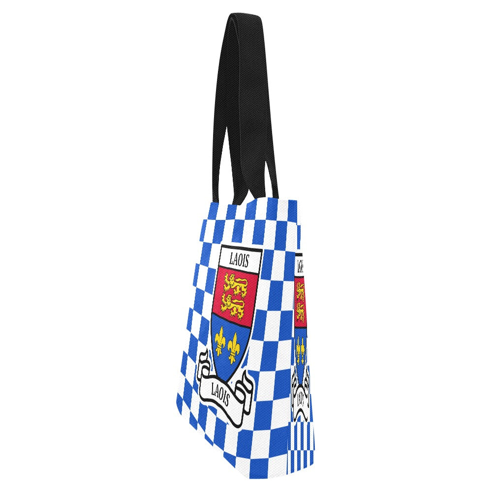 County Laois Chequered Canvas Tote Bag Set