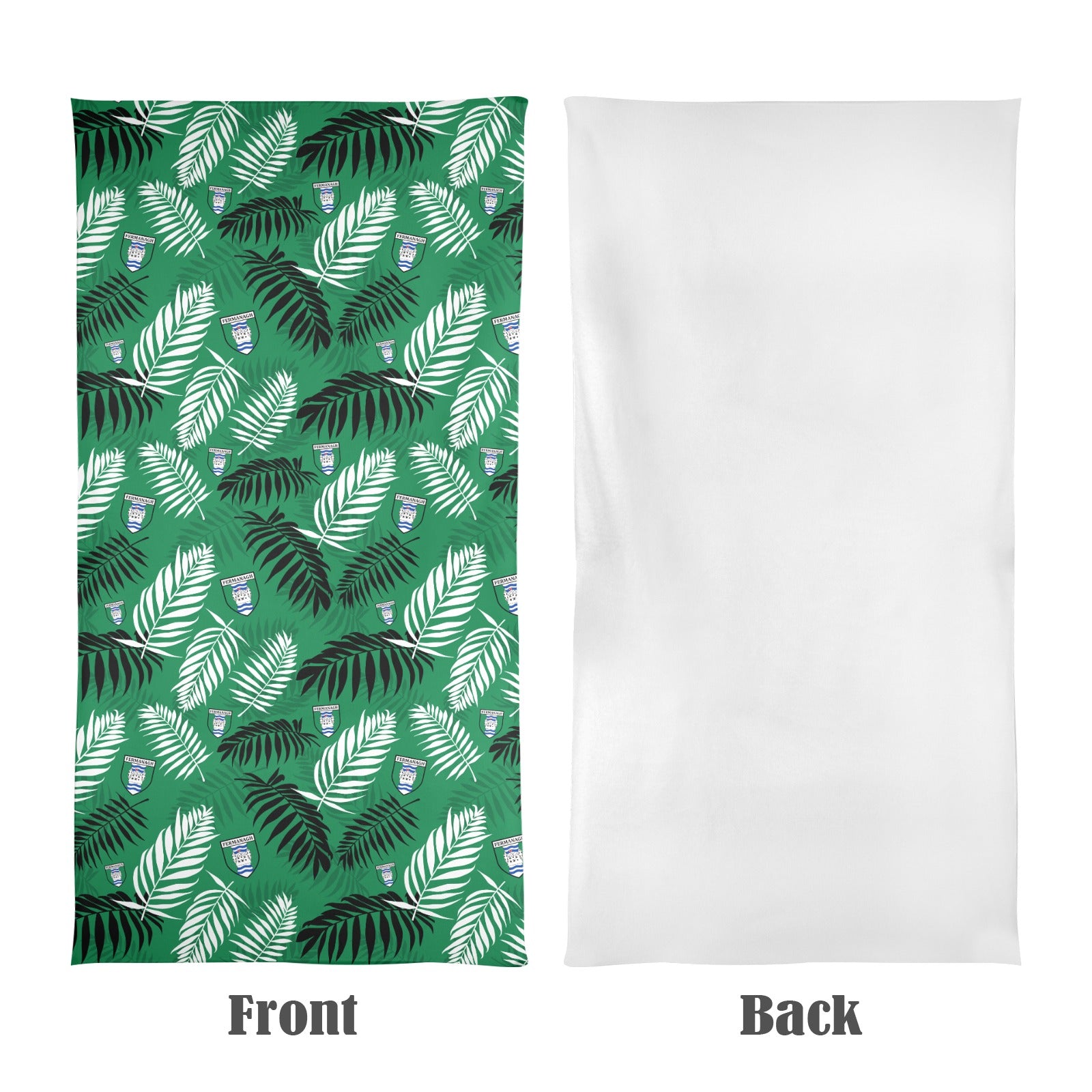 County Fermanagh Hawaiian Beach Towel