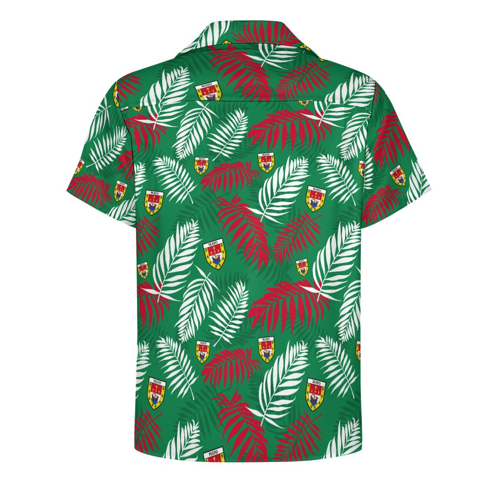 County Mayo Hawaiian Button Up Shirt - Adults