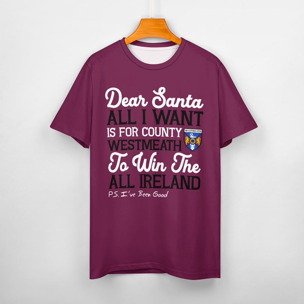 County Westmeath Dear Santa T-Shirt