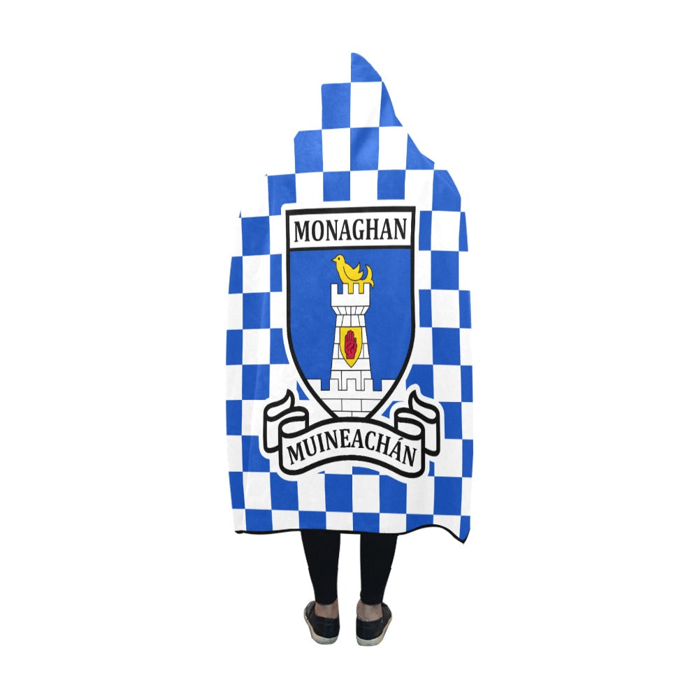 County Monaghan Premium Chequered Hooded Blanket