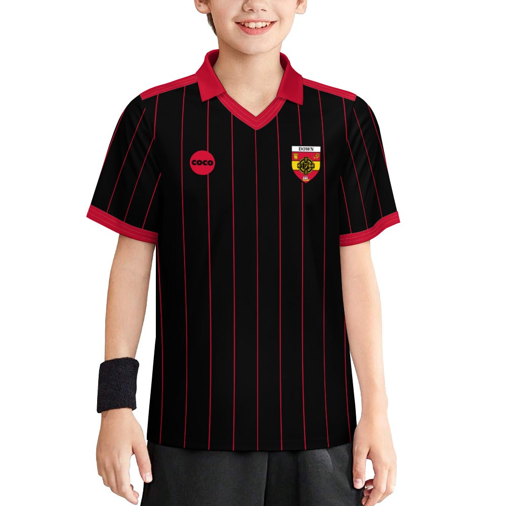 County Down Retro Jersey Away Edition - Kids