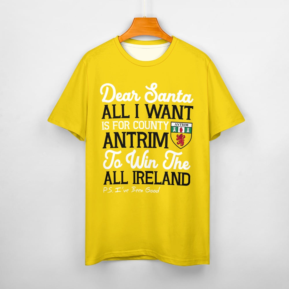 County Antrim Dear Santa T-Shirt